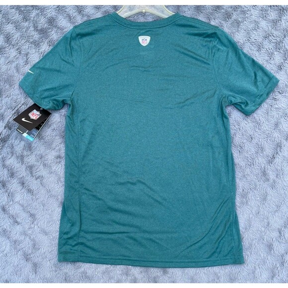 Philadelphia Eagles Nike Dri-Fit Tee Unisex Sz  L (runs small)Green Graphic NFL - Picture 4 of 15